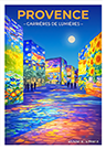 Affiche Provence — Carrières de Lumières, France