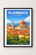 Affiche Florence — Duomo, Italie
