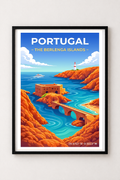 Affiche Portugal — Îles Berlengas
