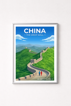 Affiche Chine — Grande Muraille