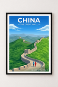 Affiche Chine — Grande Muraille