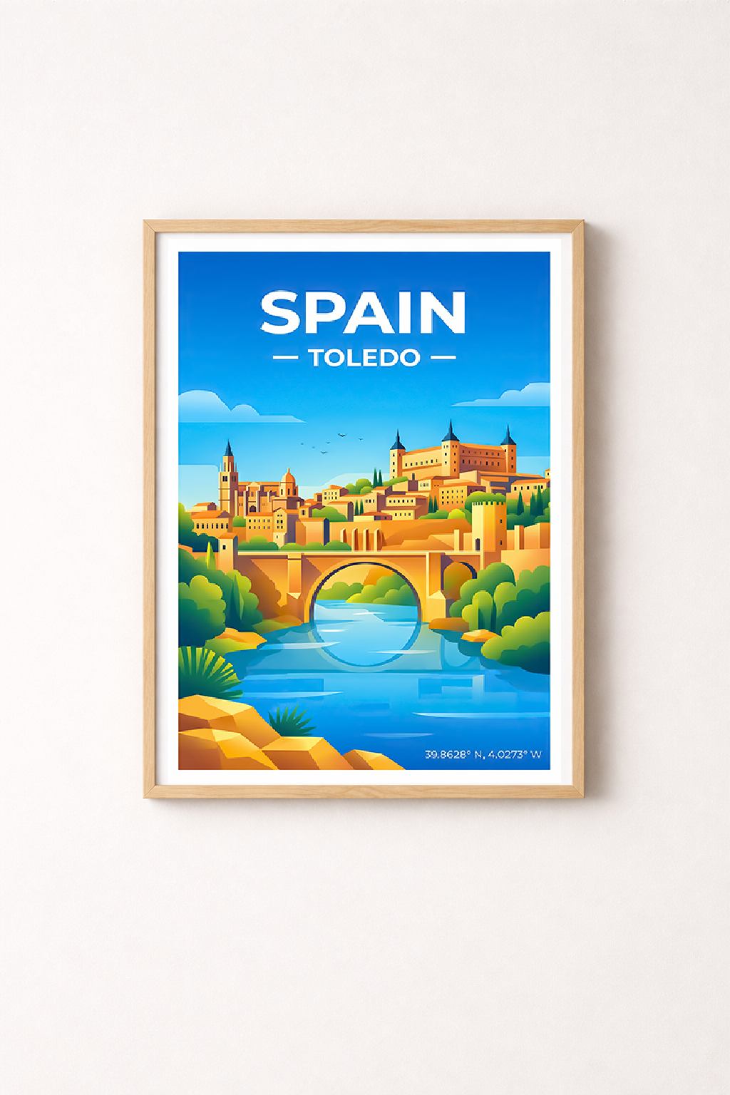 Affiche Espagne — Tolède