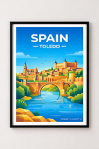 Affiche Espagne — Tolède