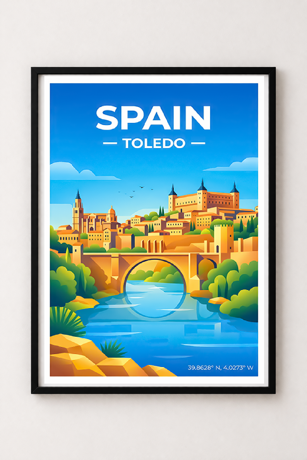 Affiche Espagne — Tolède