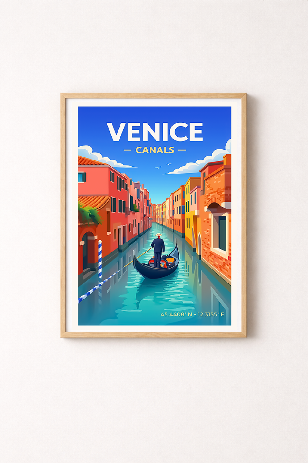 Affiche Venise — Grand Canal, Italie