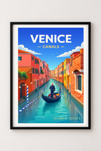 Affiche Venise — Grand Canal, Italie