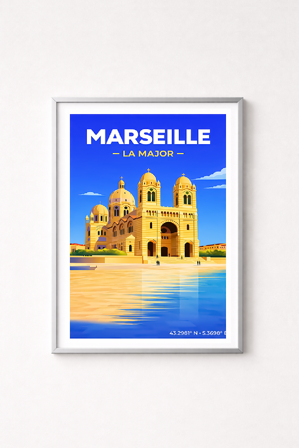 Affiche Marseille — La Major, France
