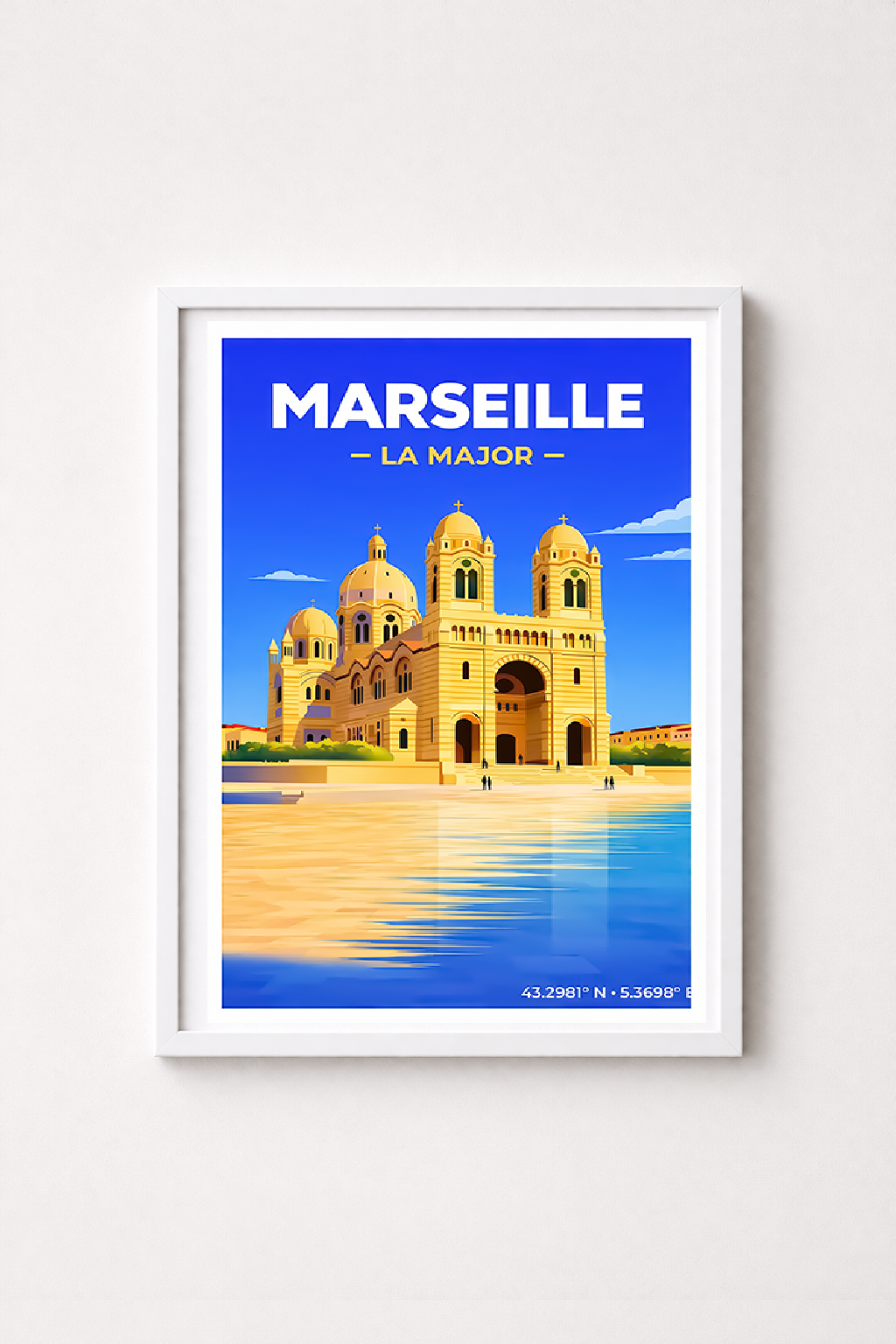 Affiche Marseille — La Major, France