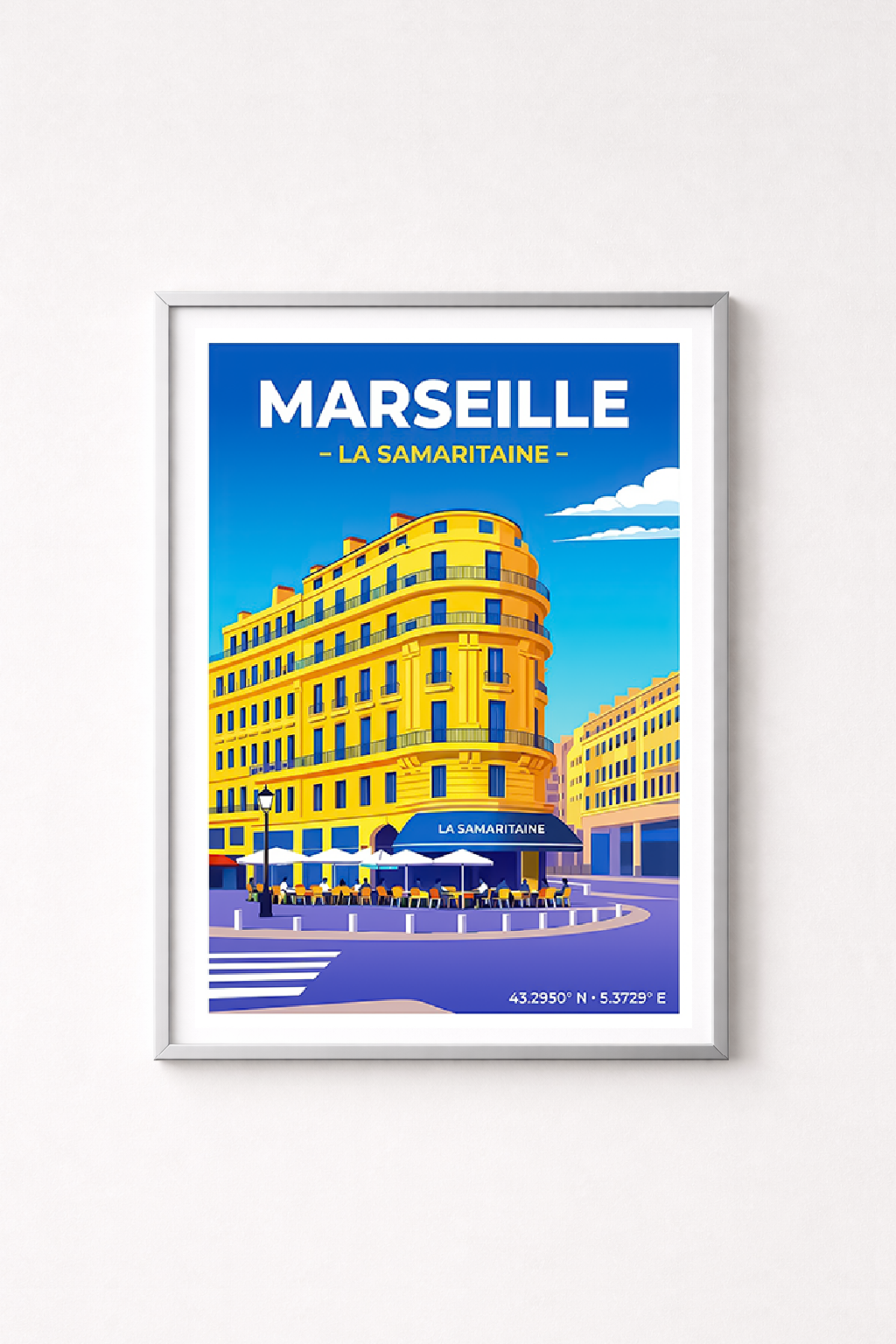 Affiche Marseille — La Samaritaine, France