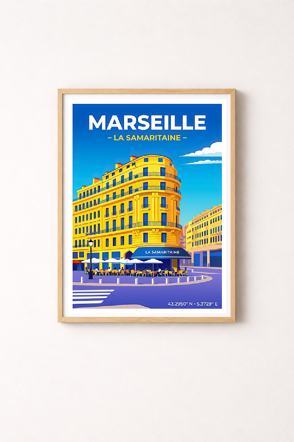 Affiche Marseille — La Samaritaine, France