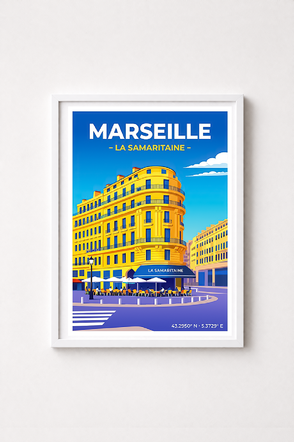 Affiche Marseille — La Samaritaine, France