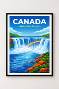 Affiche Canada — Chutes du Niagara